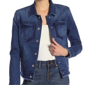 NWT Seven7 Women's Snap Button Denim Jacket